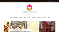 Desktop Screenshot of historicalhoney.com